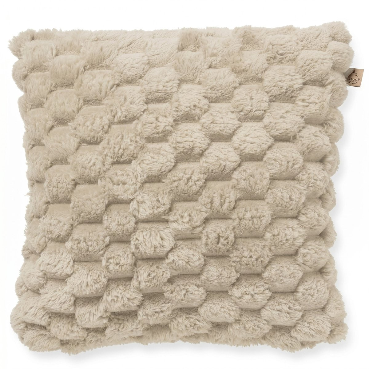 Dutch Decor VIVA sierkussen inclusief binnenkussen - Pumice / Beige / Greige - 45 x 45 cm