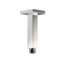 HSK Deckenarm, eckig, mit Rosette, chrom, 1100063