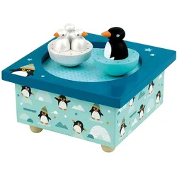Trousselier, Spieluhr, Spieluhr mit tanzenden Pinguine