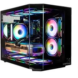 Captiva Highend Gaming R10-3947 Ryzen 5 Radeon RX 9070 XT (2000 GB, 32 GB, Radeon RX 9070 XT), PC, Schwarz