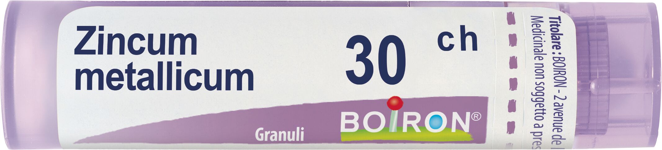 Zincum Metallicum 30ch Granuli Multidose Boiron