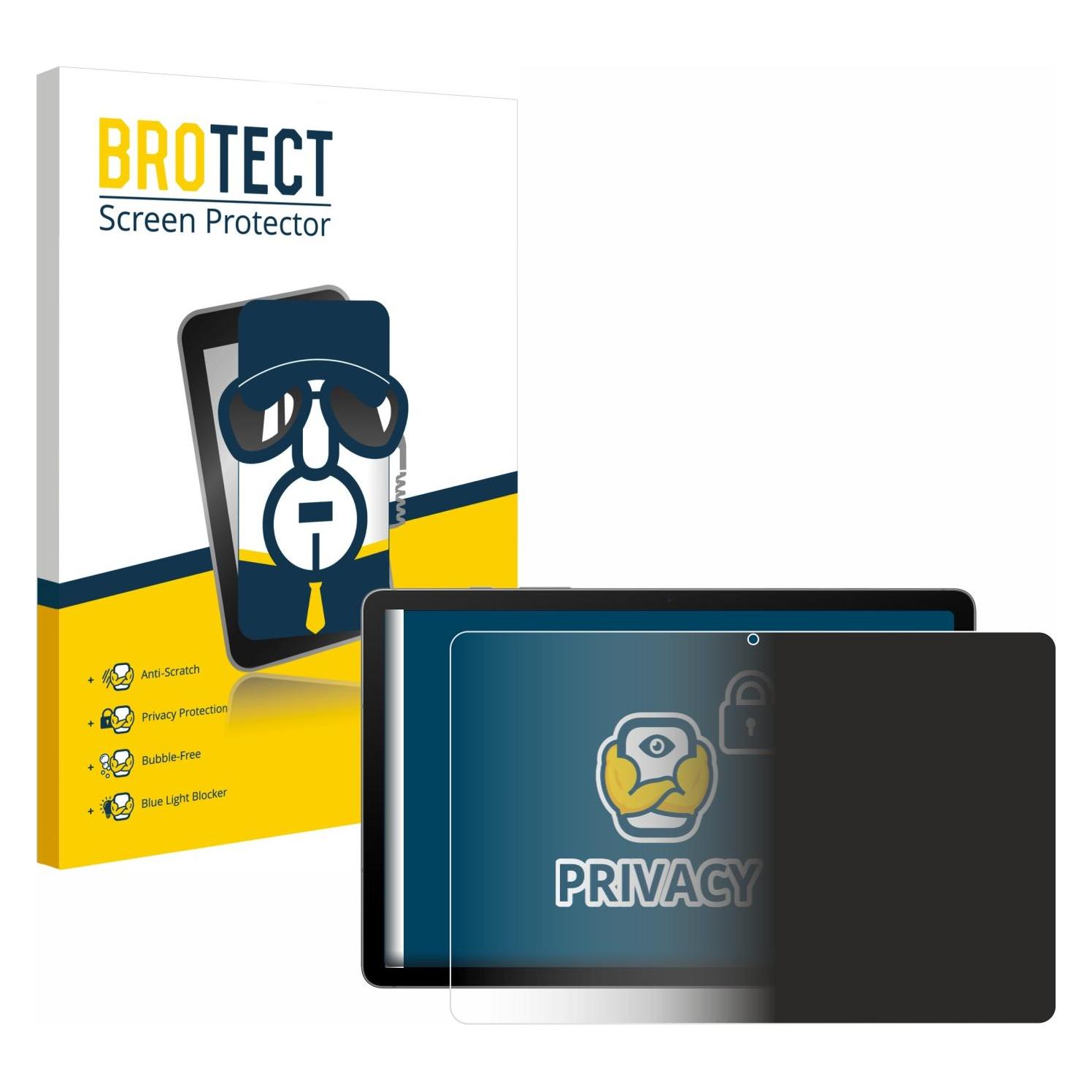 Brotect Sichtschutzfolie für Samsung Galaxy Tab S10 Lite 5G Anti-Spy Privacy Folie Blaulicht-Schutz (1 Stk., Samsung Galaxy Tab S10 Lite) (6060312)