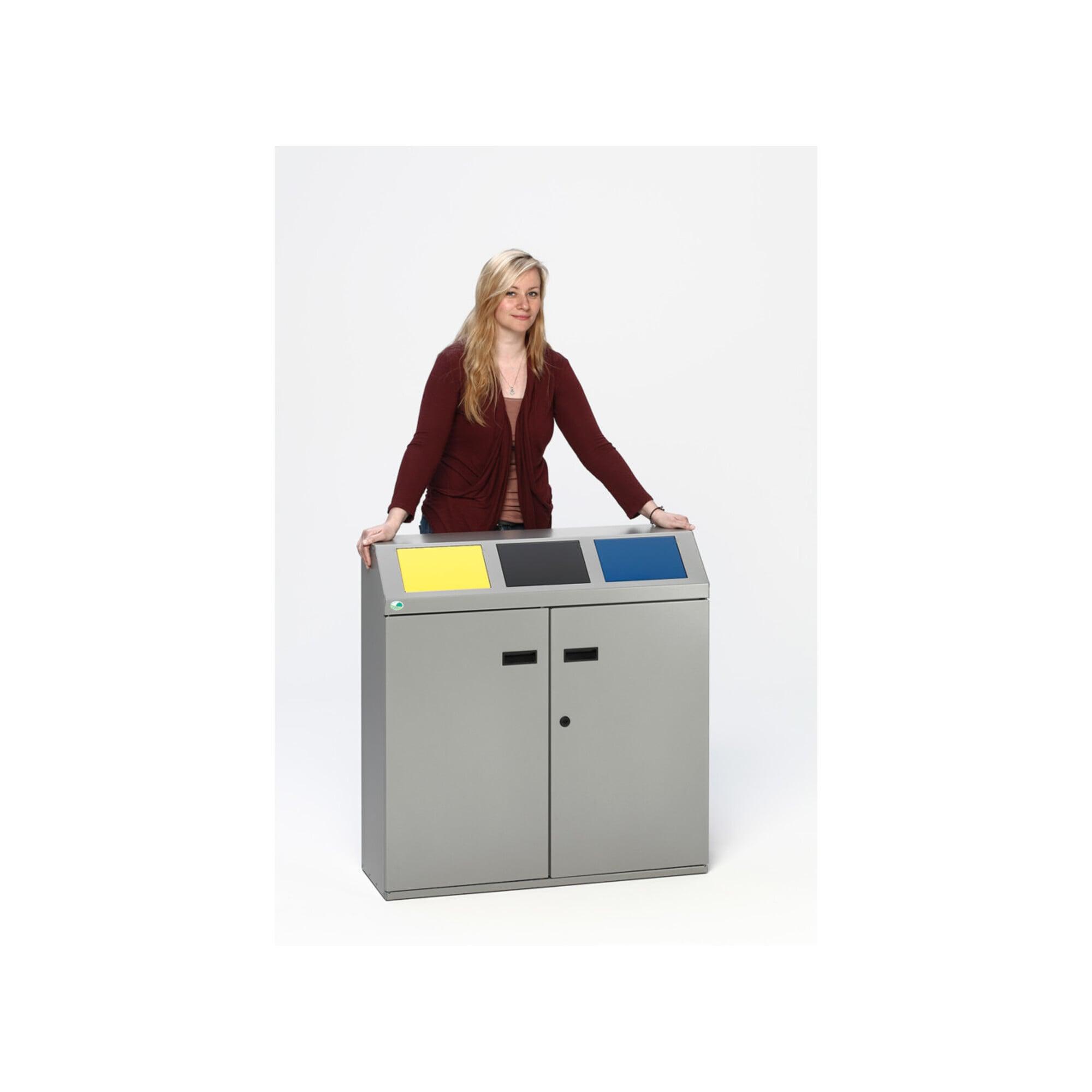 VAR Wertstoffsortiersystem 3-Fach 150 l (21160)
