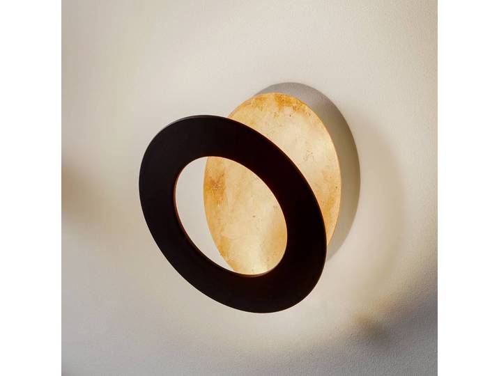 ICONE Wandlampe Vera, dimmbar, kupfer, für Wohn- / Esszimmer, Aluminium, Design, LED Wandleuchte, Wandlampe Innen