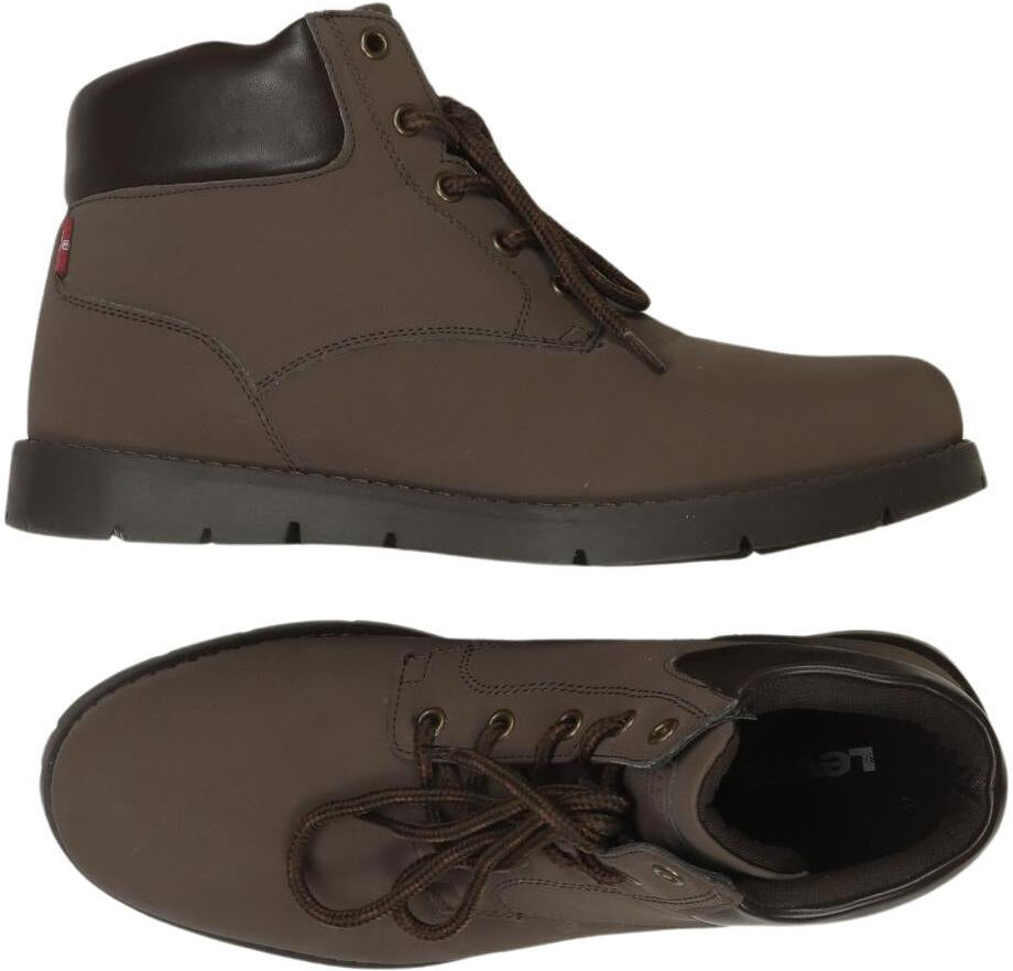 Levis Herren Stiefel, Braun, Gr. EU 41, Kunstleder - Second Hand
