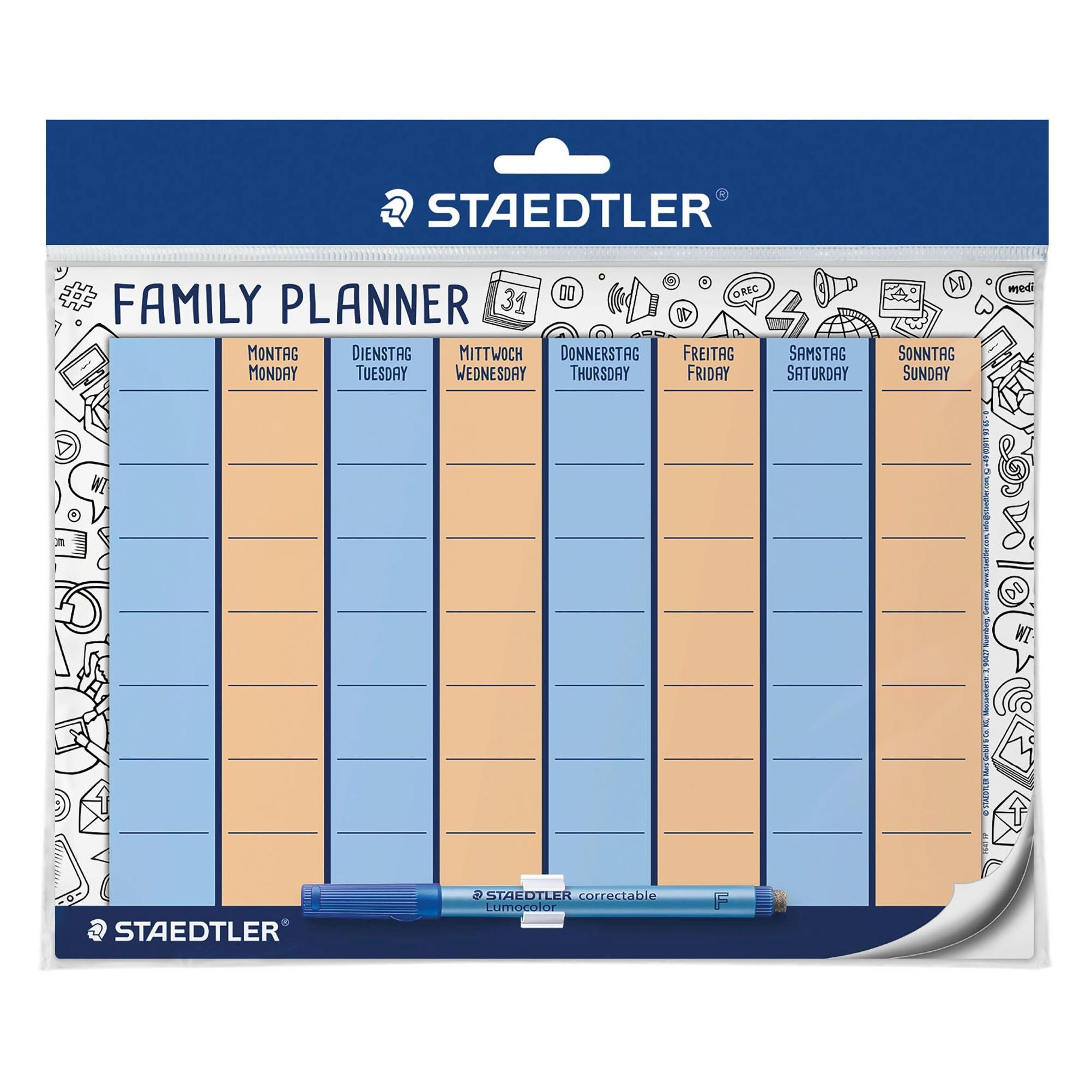 Staedtler Lumocolor Familienplaner (A4) (641 FP)