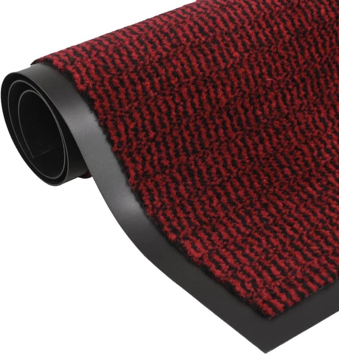 Rode Schoonloopmat Entremat met Antislip Achterkant - 90 x 150 cm