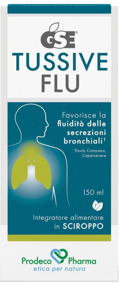 PRODECO PHARMA Srl TUSSIVE FLU GSE 150ML