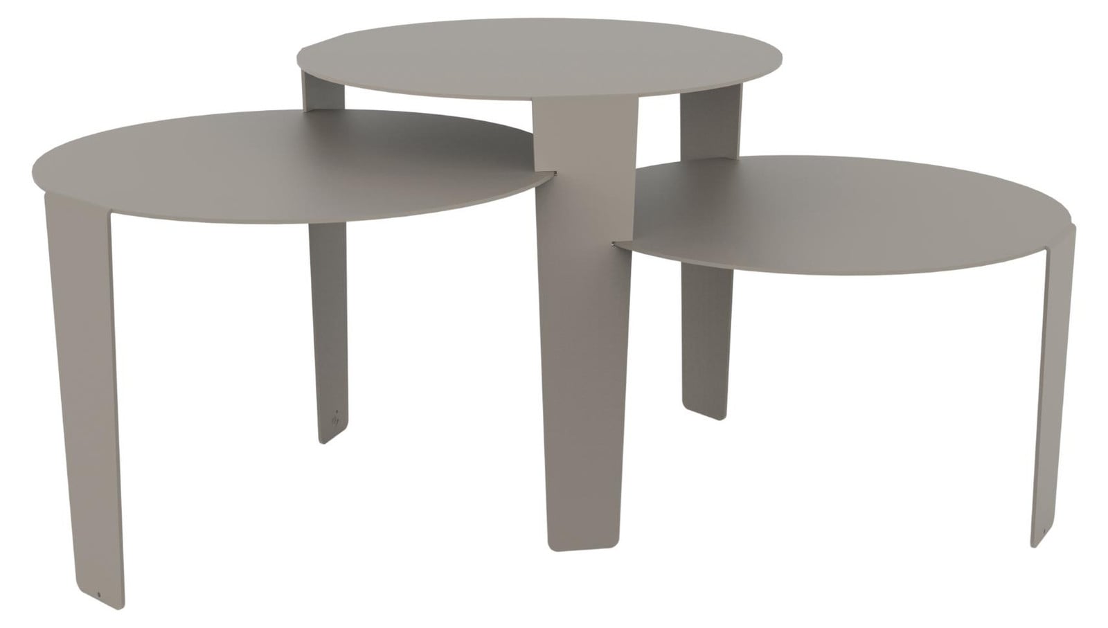 Steelful CASCADO Salontafel met nested tops