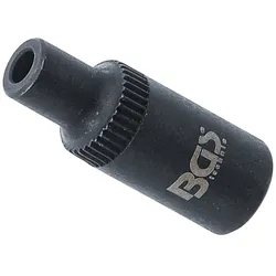 BGS 72100 Aufnahme Steckschlüssel Einsatz für Gewindebohrer 2,8mm Antrieb 6,3mm (1/4")