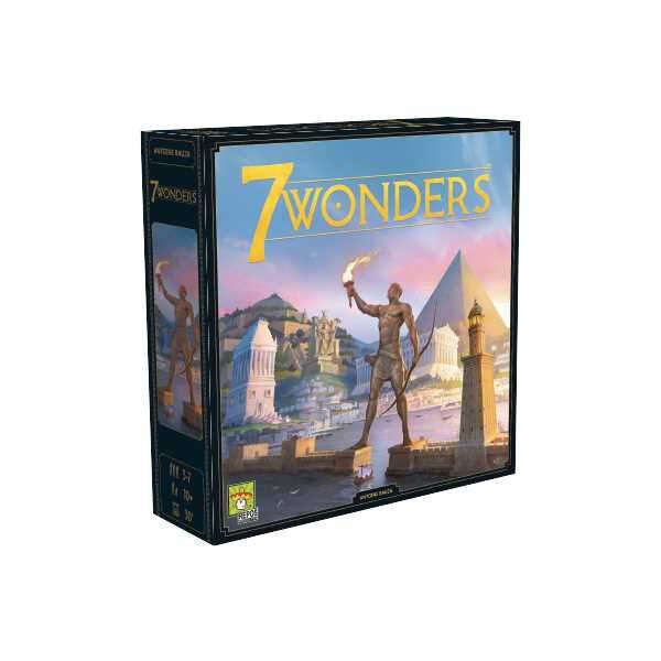 Asmodee 7 Wonders 2e editie familiespel voor kinderen vanaf 10 jaar