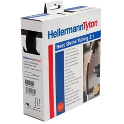 HellermannTyton Warmschrumpfschlauch HIS-3-6/2-POX-BK