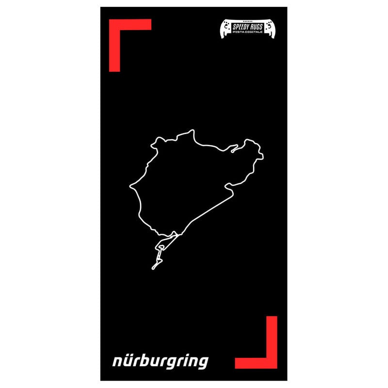 Speedy Rugs Nürburgring P90 Premium Rot