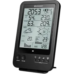 Bresser Weerstation - Basisstation 5-in-1 Weerstation 7002510 - Weersvoorspelling - Zwart, Wetterstation, Schwarz