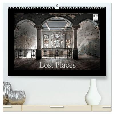 Lost Places - vergessene orte vergessener glanz (hochwertiger Premium Wandkalender 2027 DIN A2 quer), Kunstdruck in Hochglanz