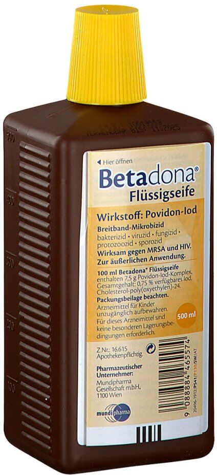 Betadona Flüssigseife 500ml