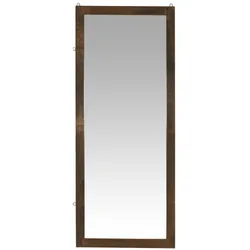 IB Laursen Länglicher Spiegel mit Holzrahmen UNIKA, 70 x 3 x 170 cm, braun