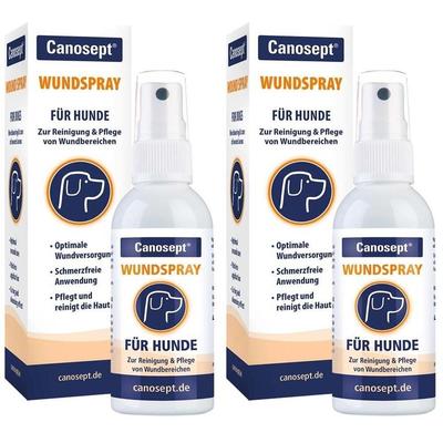 Canosept Wundspray f.Hunde 2x 2x75 ml Lösung