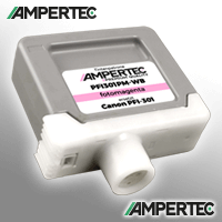 Ampertec Kompatible Tinte ersetzt Canon 1491B001 PFI-301PM photo magenta
