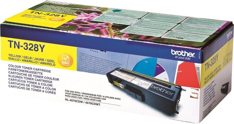 Brother TN-328Y - Gelb - Toner - Extra hohe Kapazität