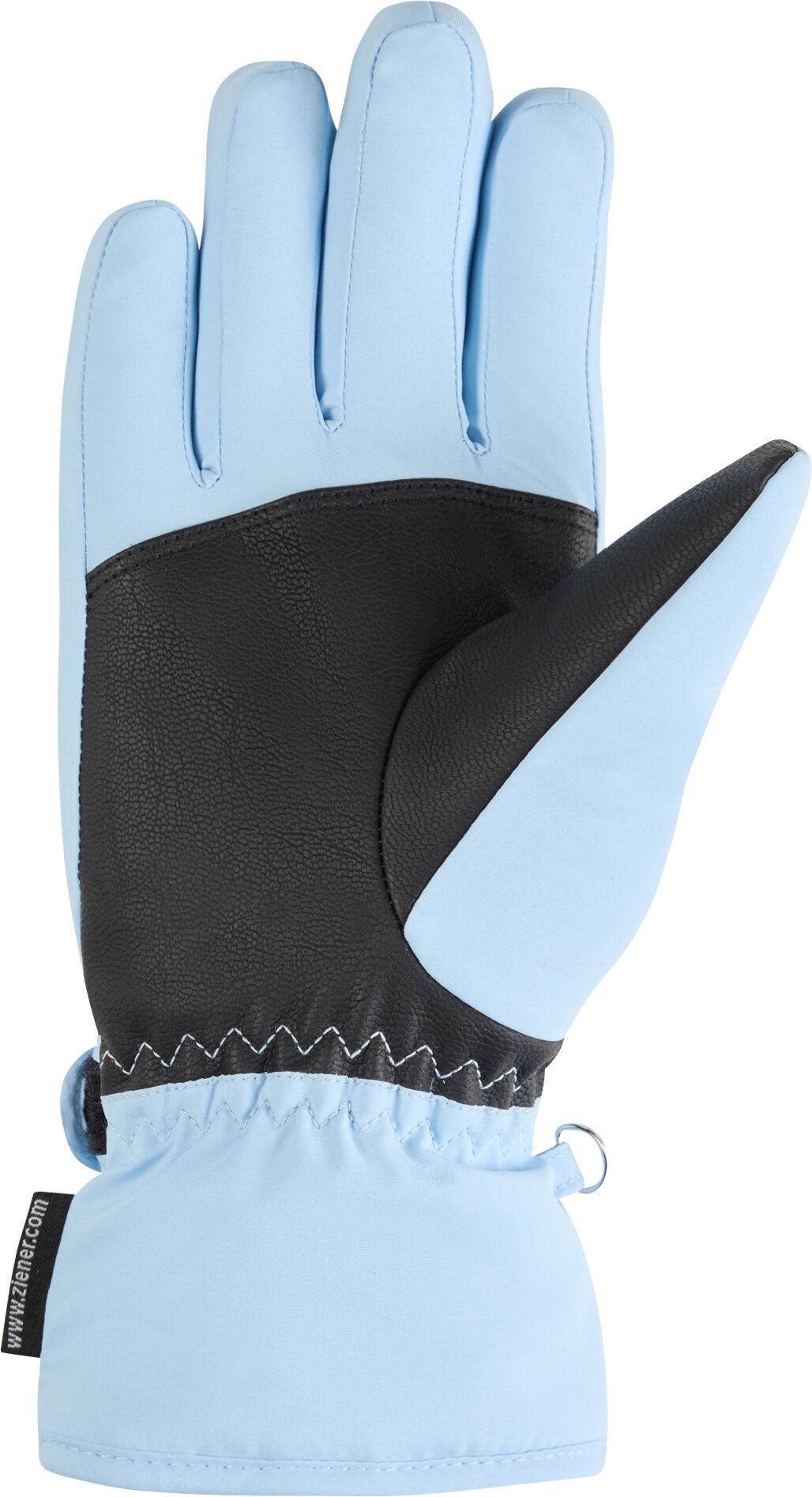 Skihandschuhe ZIENER "KEVA-Z PR glove lady", Damen, Gr. 6, arctic sky, Polyester, Handschuhe Skihandschuhe arctic sky 6