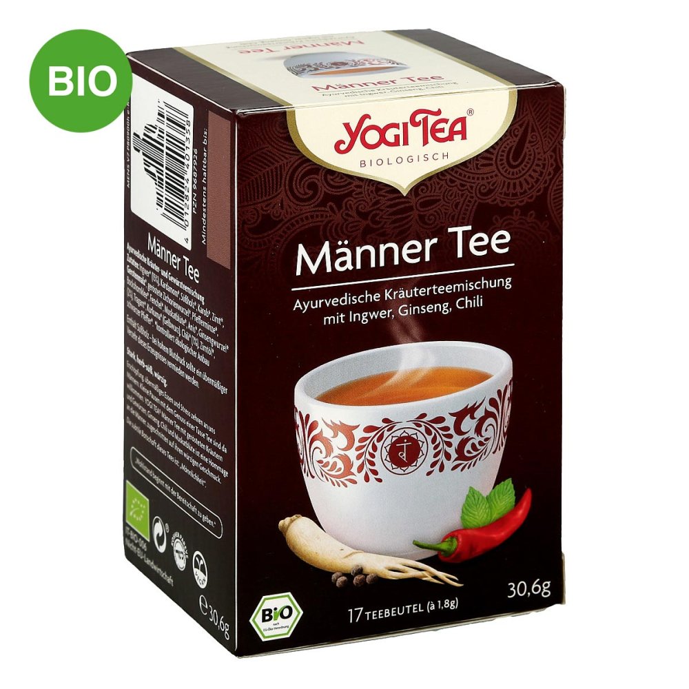 YOGI TEA GmbH Yogi Tea Männer Bio Filterbeutel 09687926