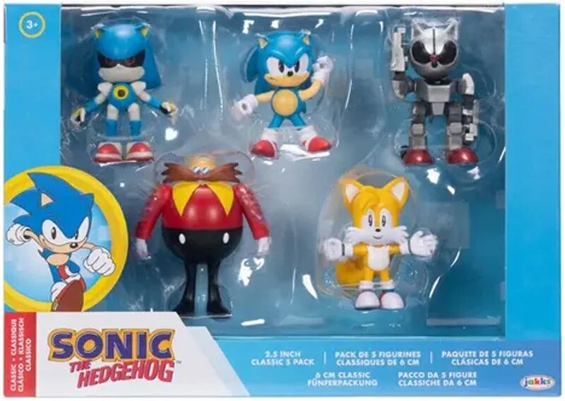 Coffret 5 figurines Sonic The Hedgehog - Jakks Pacific