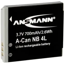 Ansmann A-Can NB 4 L - Kamerabatterie - Li-Ion - 700 mAh - für Canon Digital IXU...