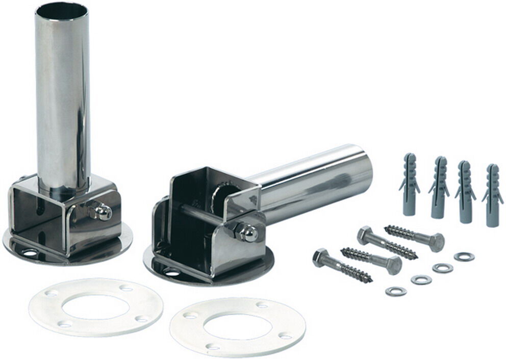 Ancrage articulé inox FLEXINOX à sceller pour échelle piscine Ø 43mm