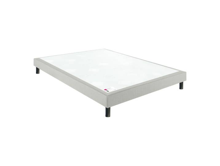 Sommier confort ferme chiné naturel 15 cm 120x200