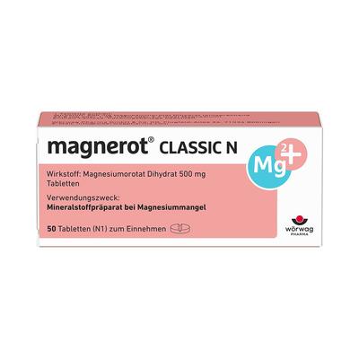 Magnerot Classic N Tabletten 50 St