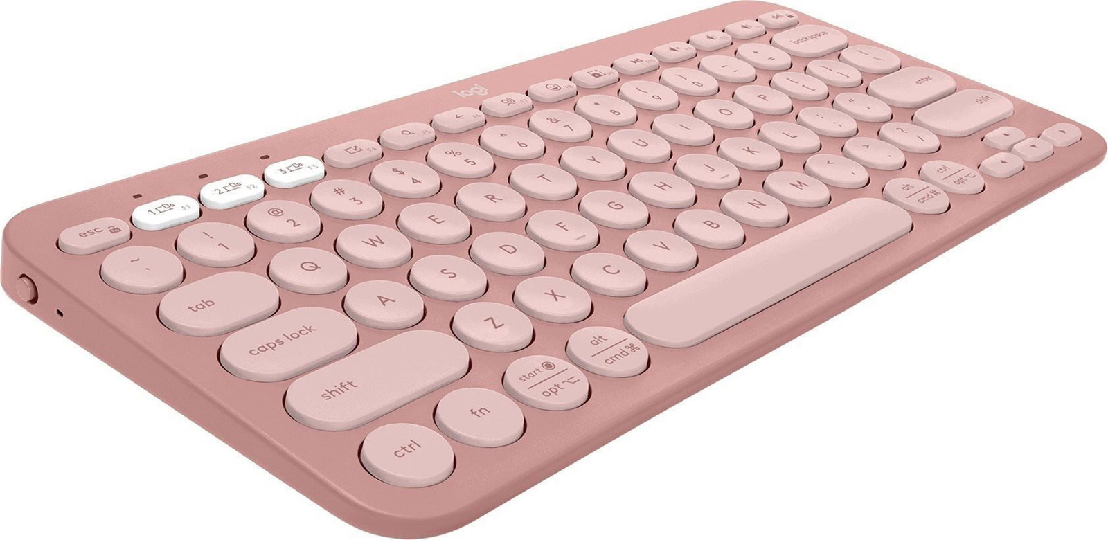 Logitech Pebble Keys 2 K380s Bluetooth toetsenbord - Roze - SK/CZ
