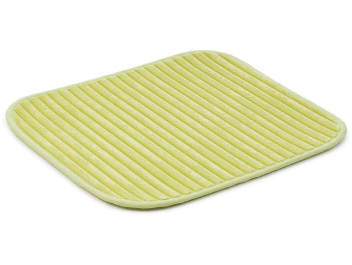 Gözze Berlin Höhe 7 mm rutschhemmend beschichtet fussbodenheizungsgeeignet Badteppich, Uni Farben, Cord Optik, waschbar