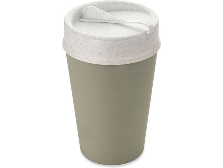 Koziol Bio-Circulair thermosbeker - 400 ml - Grijs