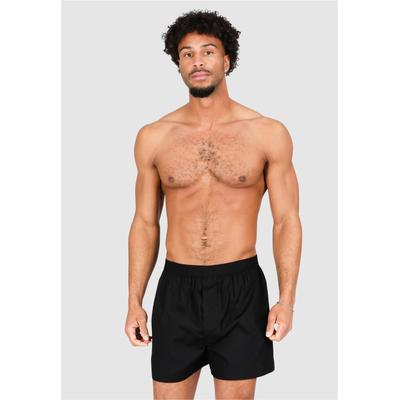 Boxershorts LOUSY LIVIN, Herren, Gr. L, schwarz, 100% Baumwolle, Unterhosen, mit coolem, kleinem Logo-Detail