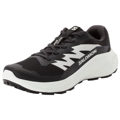 Trailrunningschuh SALOMON "ALPHAGLIDE", Herren, Gr. 42,5, atmungsaktiv, schwarz (schwarz, phantom, icicle), Synthetik, Textil, Schuhe, wasserdicht