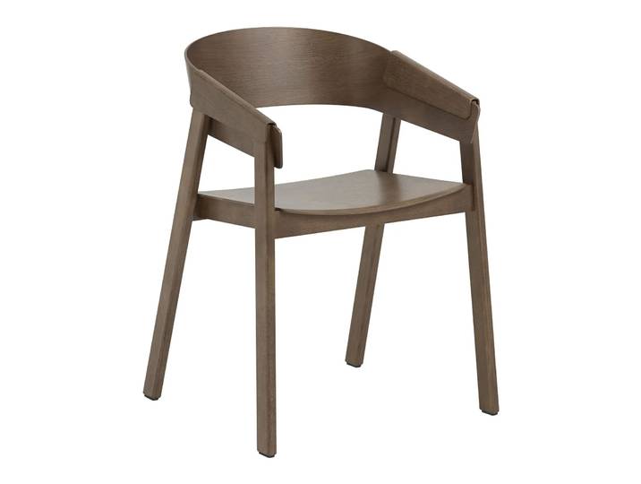 Muuto Fauteuil Cover Brun foncé tacheté