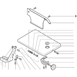 PROXXON 27090-09 Schraube für Dekupiersäge DSH/E 27090
