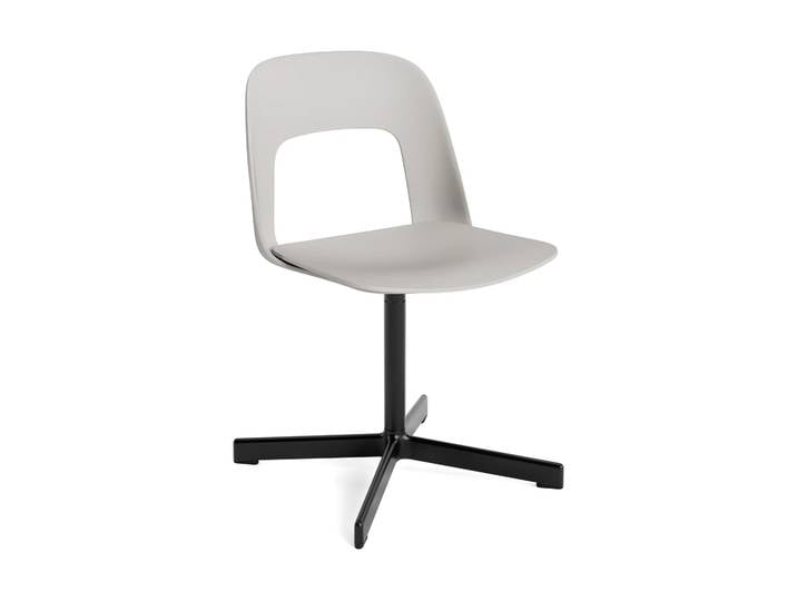 HAY Layout Chair 131 Stuhl Sky grey-black