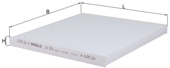 Knecht Filter, Innenraumluft La 876 Für Gmc Kia
