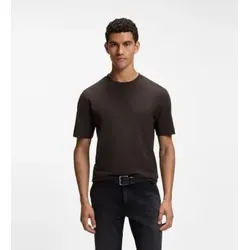 BOSS für Herren. 50473278 Braunes TChup-Shirt (XXL), Lässig, Baumwolle, Kurzarm
