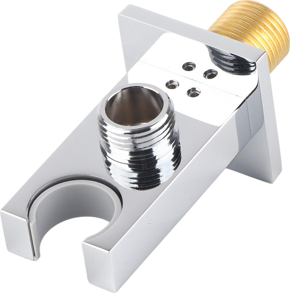 Cocosity F-Y290 Wandbeugel voor doucheuitloop, messing aansluitstuk voor slang en wandplaat