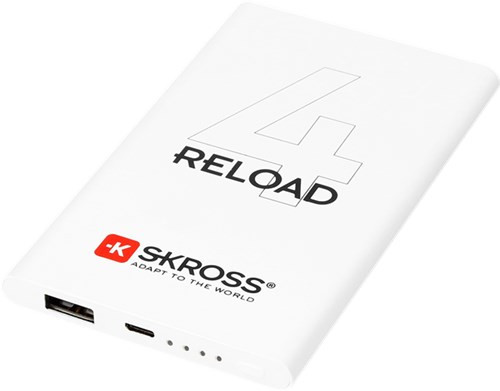 Skross Reload 4 Powerbank 4000 mAh - Wit