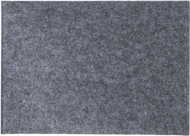 Pochette publicitaire en feutre rPET - Riley gris