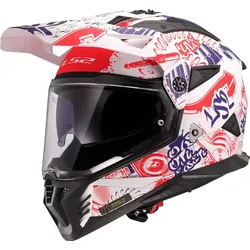 LS2 MX702 Pioneer II Fantasy Motocross Helm