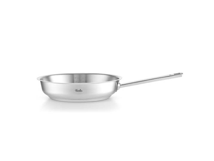 Fissler Original-Profi Collection/Edelstahl-Pfanne (Ø 24 cm) Stielpfanne mit Innen-Skala, novogrill Bratfläche - Induktion