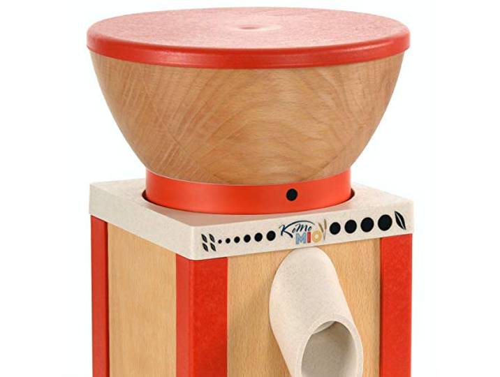 KoMo KoMoMio Getreidemühle rot (400 Watt, Innovative Materialien), 02035, 16,5 x 16 x 37,5 cm