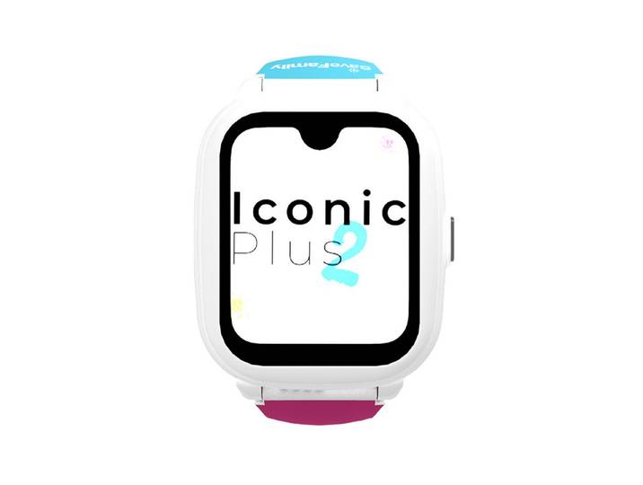 SaveFamily Iconic Plus 2 Kinderuhr mit GPS & Anruffunktion Smartwatch, 4G