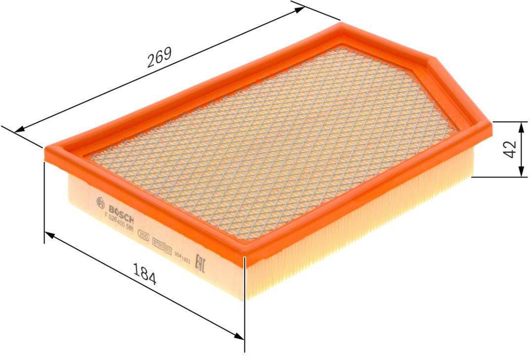 Luftfilter BOSCH F 026 400 586