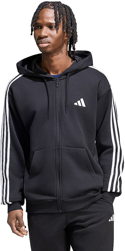 Adidas Herren Kapuzenjacke 3S Essentials schwarz   S M